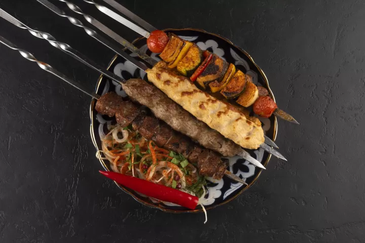 Ассорти на мангале