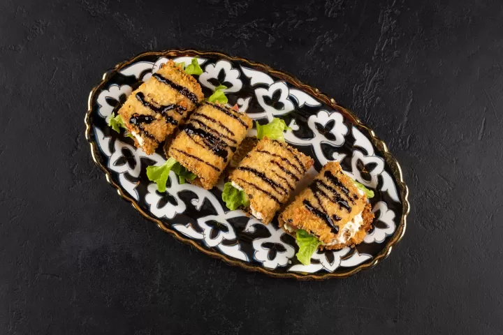 Баклажаны в темпуре 