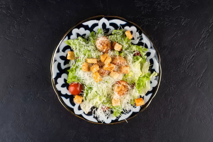 Цезарь с креветками