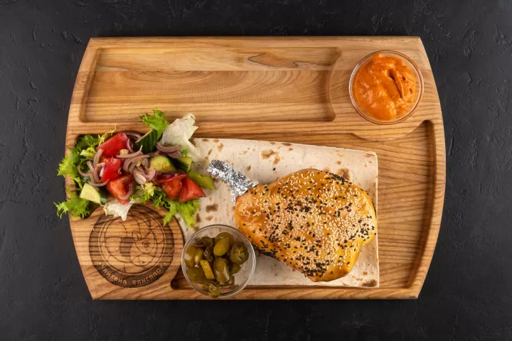 Баранья ножка по-хански