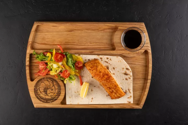 Сёмга на гриле