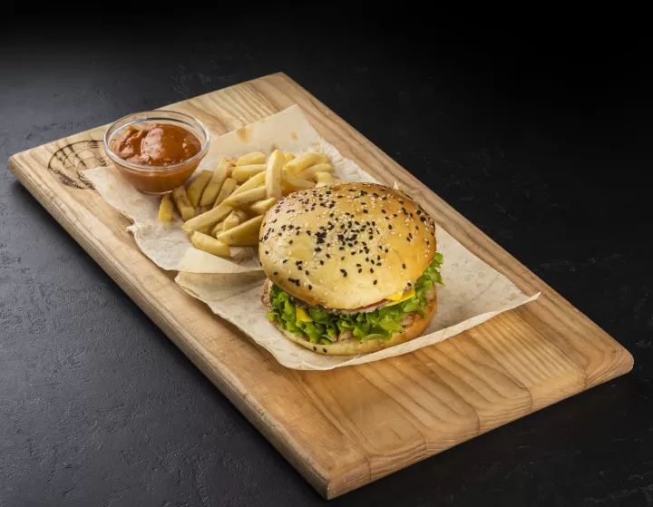 Фреш бургер по-хански 