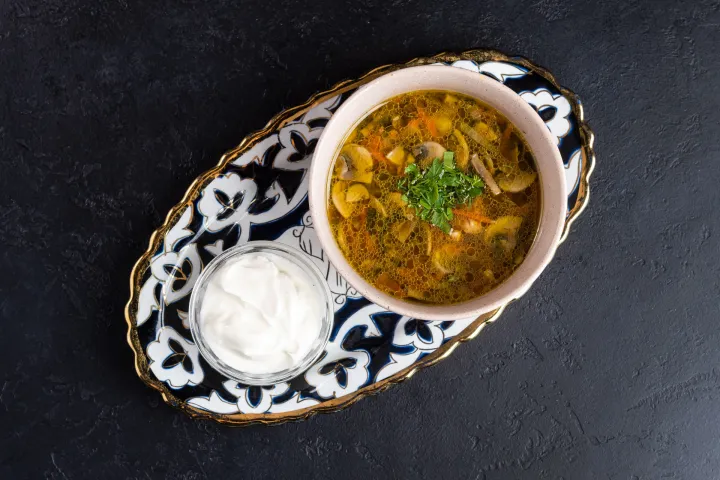 Картофельный с шампиньонами 